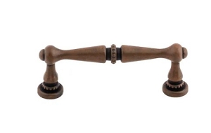 Top Knobs M1718 Edwardian 3 Inch Pull Patina Rouge
